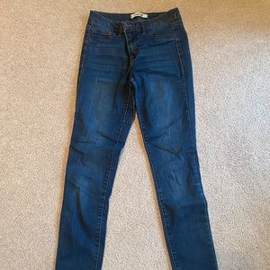 Refuge Dark Blue Denim Skinny Jeans (no rips)